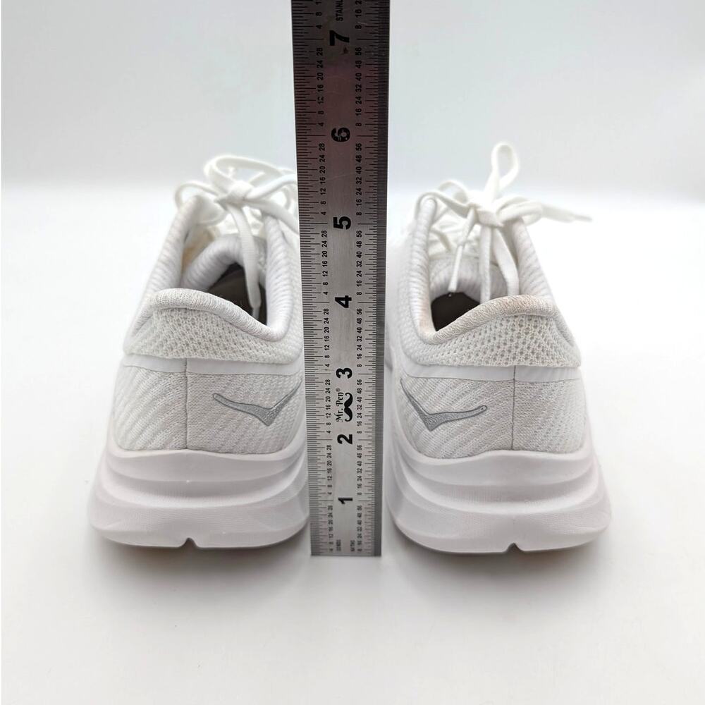 Hoka One One Solimar Running Sneaker Shoes Lace-Up Women's White Size US8B EU40 - Picture 4 of 9